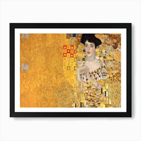 Gustav Klimt'S 'The Kiss' Art Print