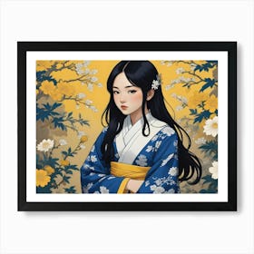 Asian Girl 4 Art Print