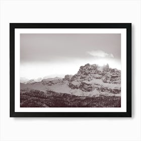 Cascade Peaks at Dawn: Himalayan Serenity Art Print