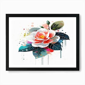 Flower Painting 15 Art Print