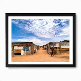 Walvis Bay Scene, Namibia (Africa Series) Art Print