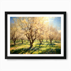 Blossoming Orchard 2 Art Print