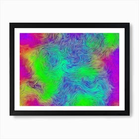 3d Background (85) Art Print