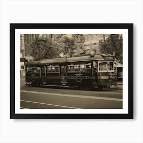 Melbourne Tram Art Print