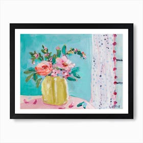 Flower Happy Art Print