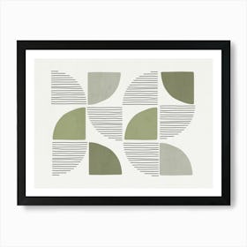 Geometric Shapes Art Print