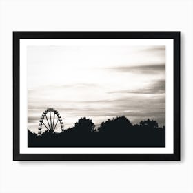 Big Wheel Scheme Art Print