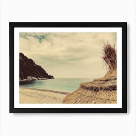 Mediterranean Beach Art Print