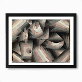 Paul Klee - Crystal Gradation Art Print