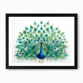 Peacock 24 Art Print