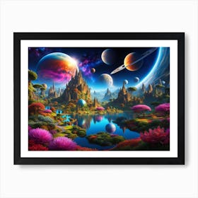 Utopian World Art Print