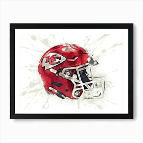 Kansas City Chiefs 2 Art Print