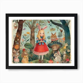 Alice In Wonderland 1 Art Print