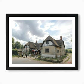 Artist In Residence Near Witney Art Print