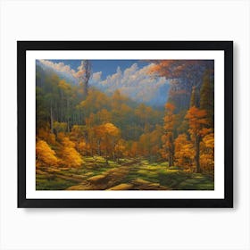 Forest Path 14 Art Print