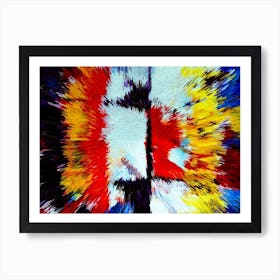 Acrylic Extruded Painting 40 Art Print