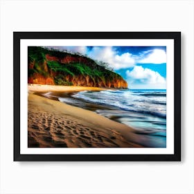 Hawaiian Beach 1 Art Print