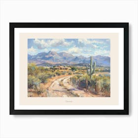 Western Landscapes Tucson Arizona 2 Poster Art Print