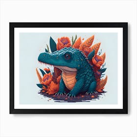 Aligator (2) Art Print