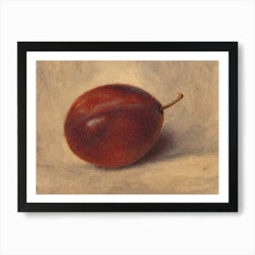 Plum fruit Art Print