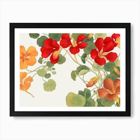 Nasturtiums 1 Art Print