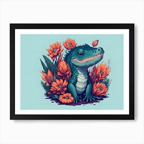 Aligator (6) Art Print