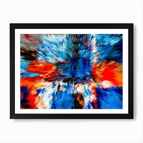 Acrylic Extruded Painting 26 Art Print