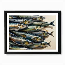 Sardines 4 Art Print