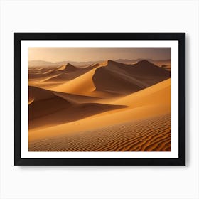 Sahara Desert Art Print