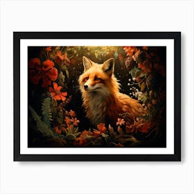 Corsac Fox 4 Art Print