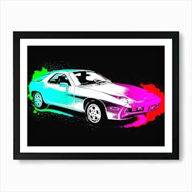 Porsche 928 Art Print