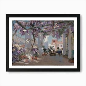 Wisteria 3 Art Print