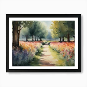 Path In The Woods 2 Art Print