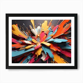 Abstract Painting 8 Art Print