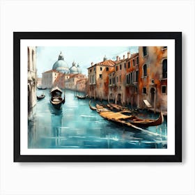 Venice Grand Canal Art Print