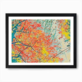 Autumn Trees 2 Art Print