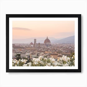 Florence Sunset, Italy Art Print