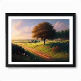 Beautiful Day In The Country Art Print