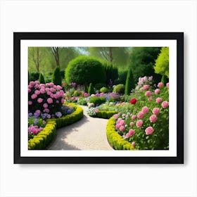 Garden Path Art Print