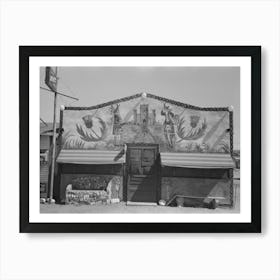 Beer Joint Showing Indigenous Decoration, Maricopa County, Arizona By Russell Lee Art Print