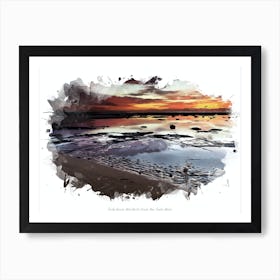 Shelly Beach, Mid North Coast, New South Wales Art Print