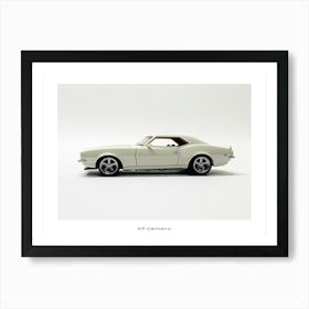 Toy Car 67 Camaro White Poster Art Print