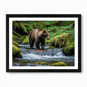 Brown Bear Art Print