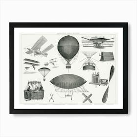 Hot Air Balloons Art Print