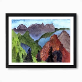 National Park Art Print