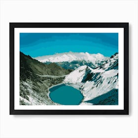 Salkantay Pass Art Print