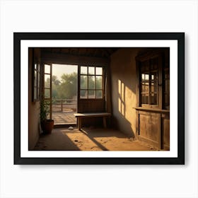 Chinese House Art Print