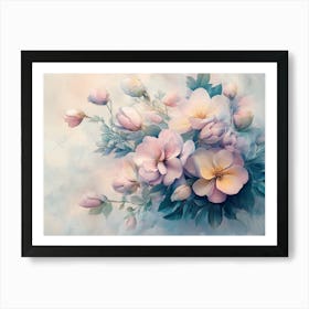 Flowers In A Vase Art Print