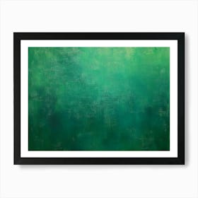 Green Landscape 3 Art Print