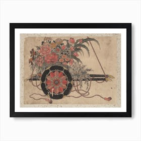 Album Of Sketches By Katsushika Hokusai And His Disciples, Katsushika Hokusai 14 Art Print